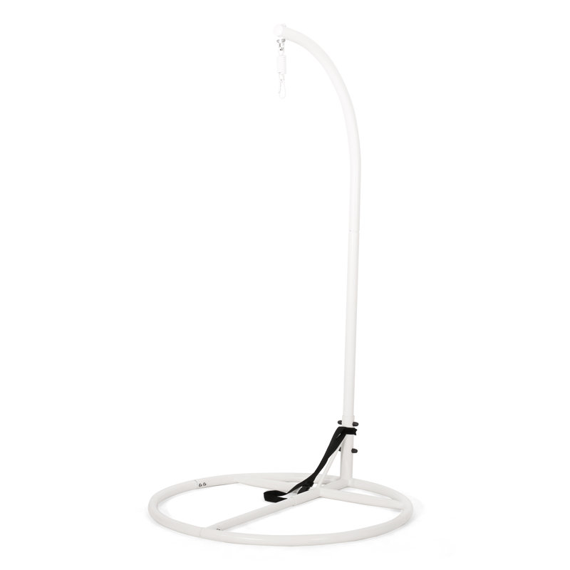 White hammock chair stand discount